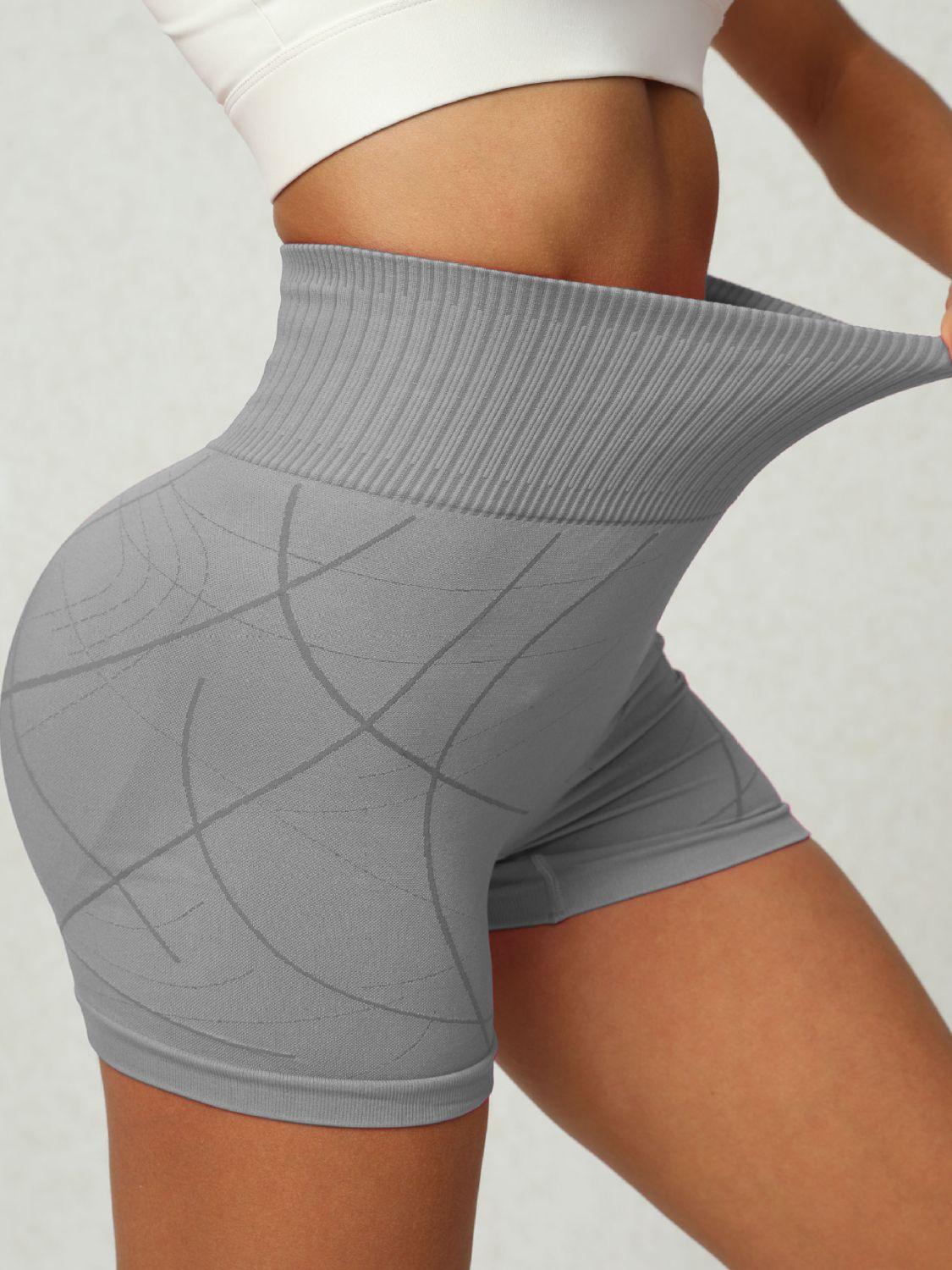 High Waist Active Shorts - Clothes For Her Online Store