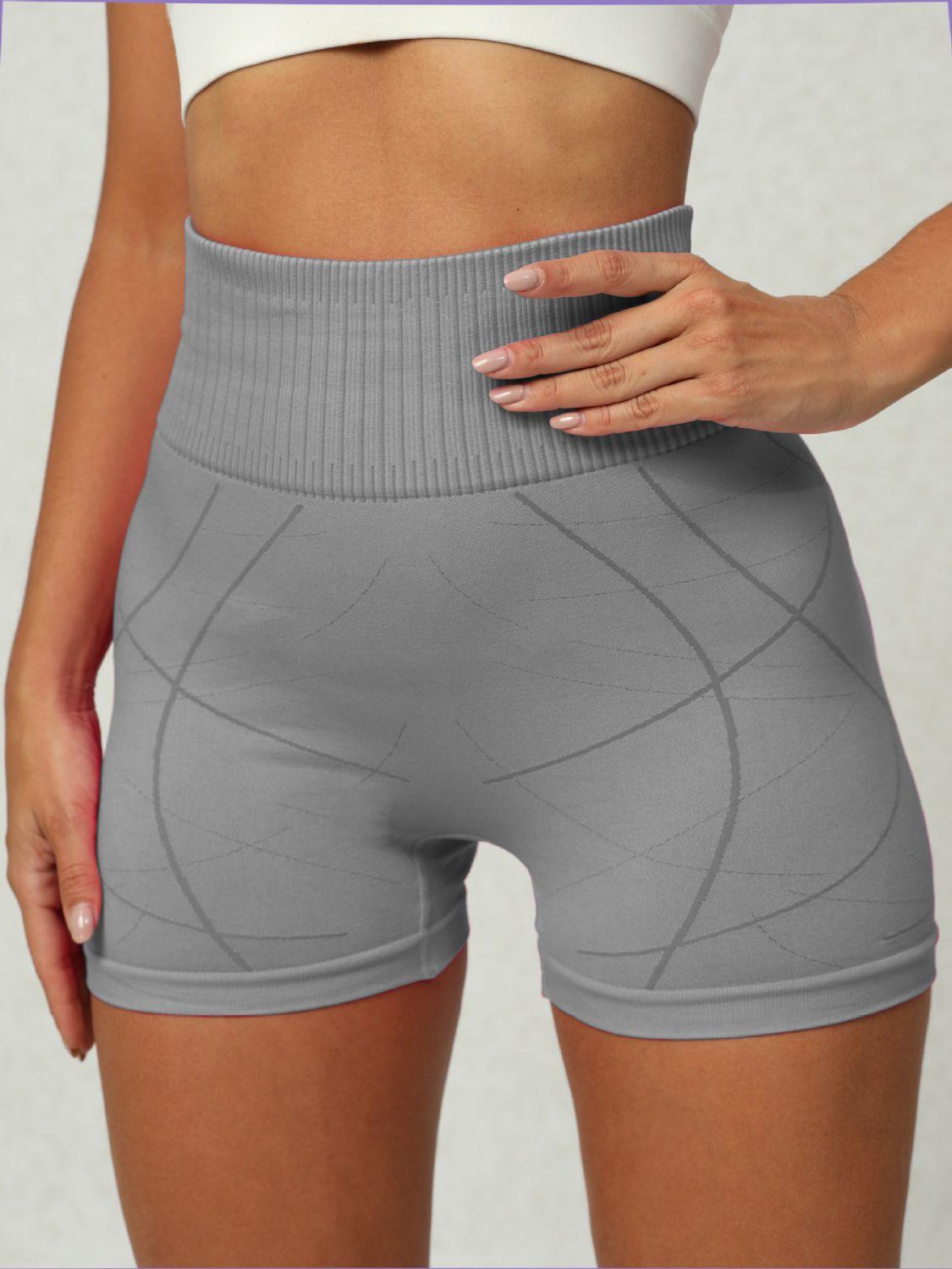 High Waist Active Shorts - Clothes For Her Online Store
