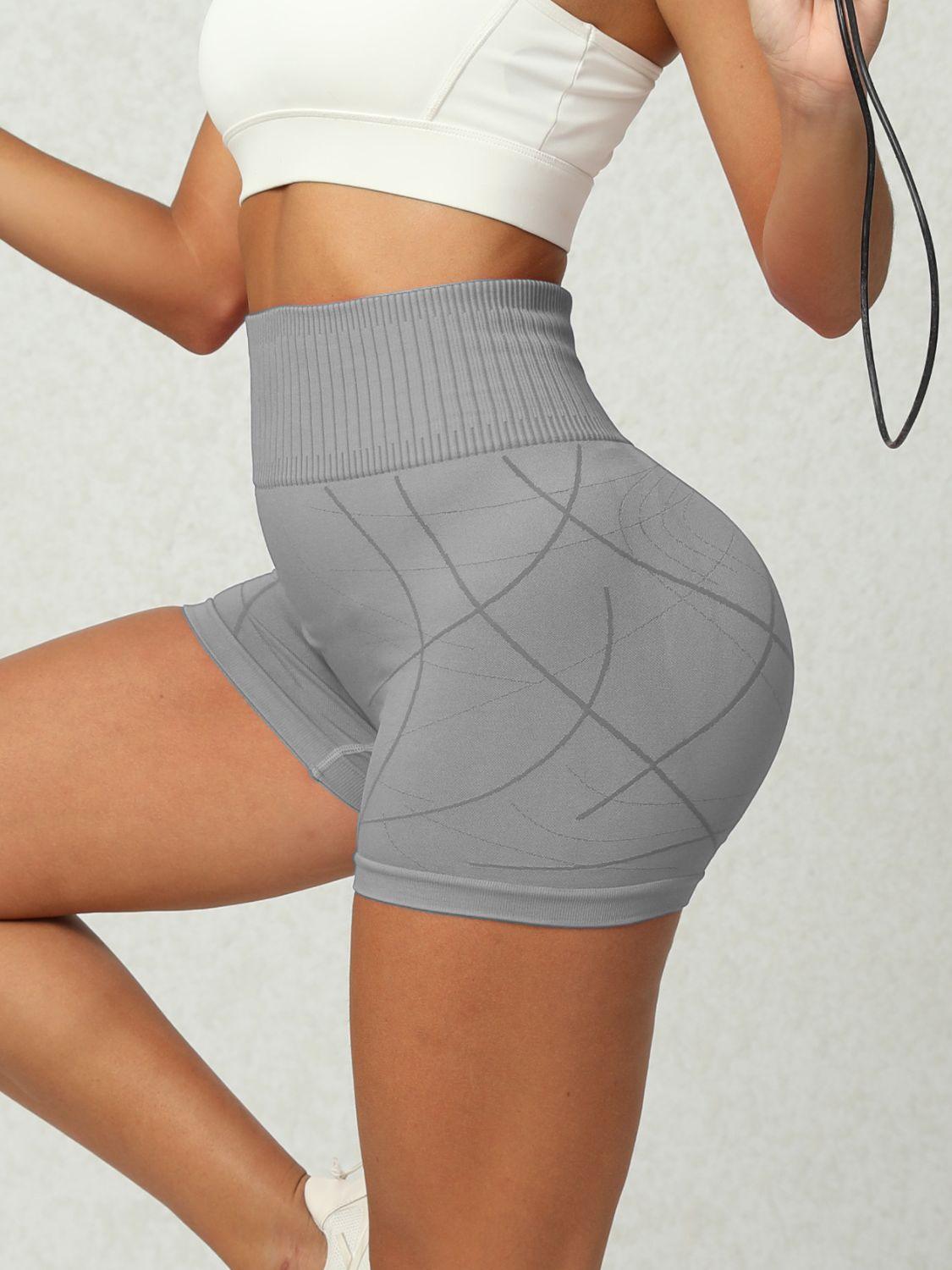 High Waist Active Shorts - Clothes For Her Online Store