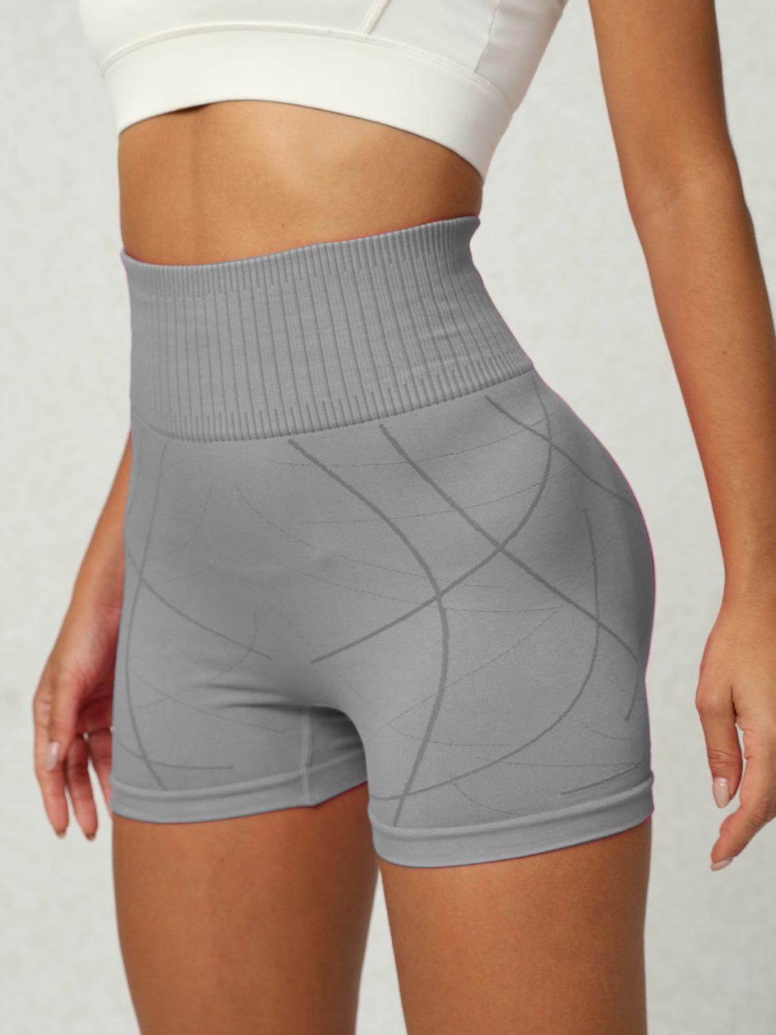 High Waist Active Shorts - Clothes For Her Online Store
