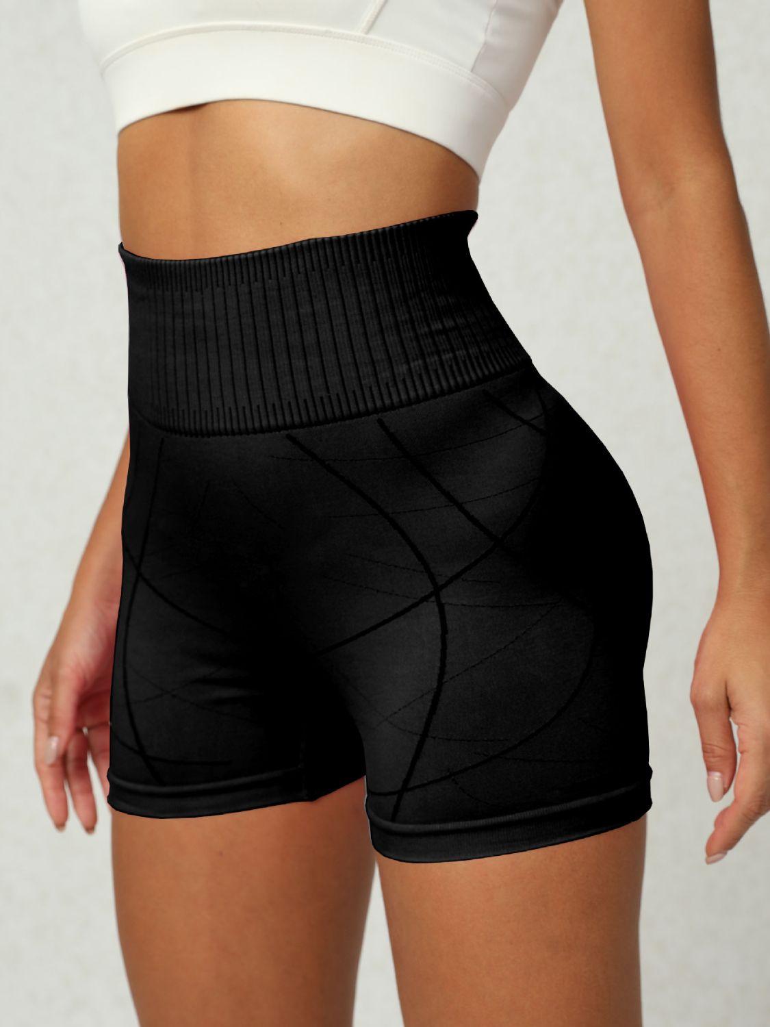 High Waist Active Shorts - Clothes For Her Online Store