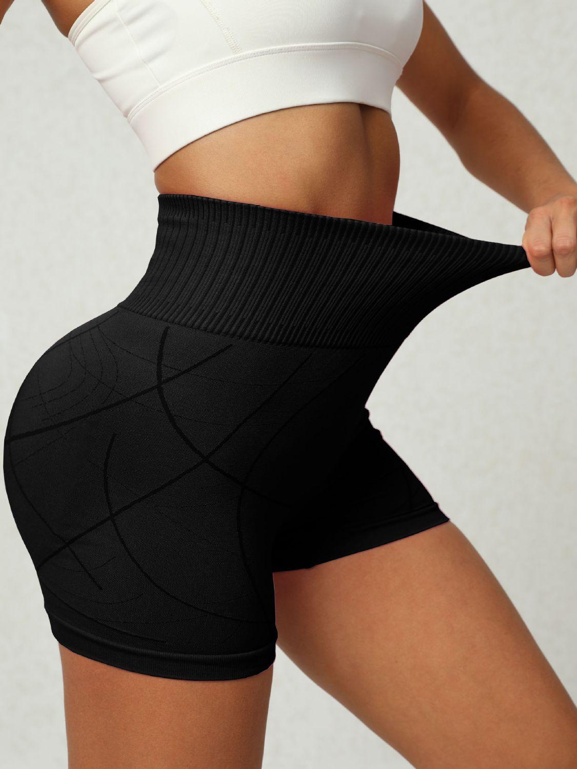 High Waist Active Shorts - Clothes For Her Online Store