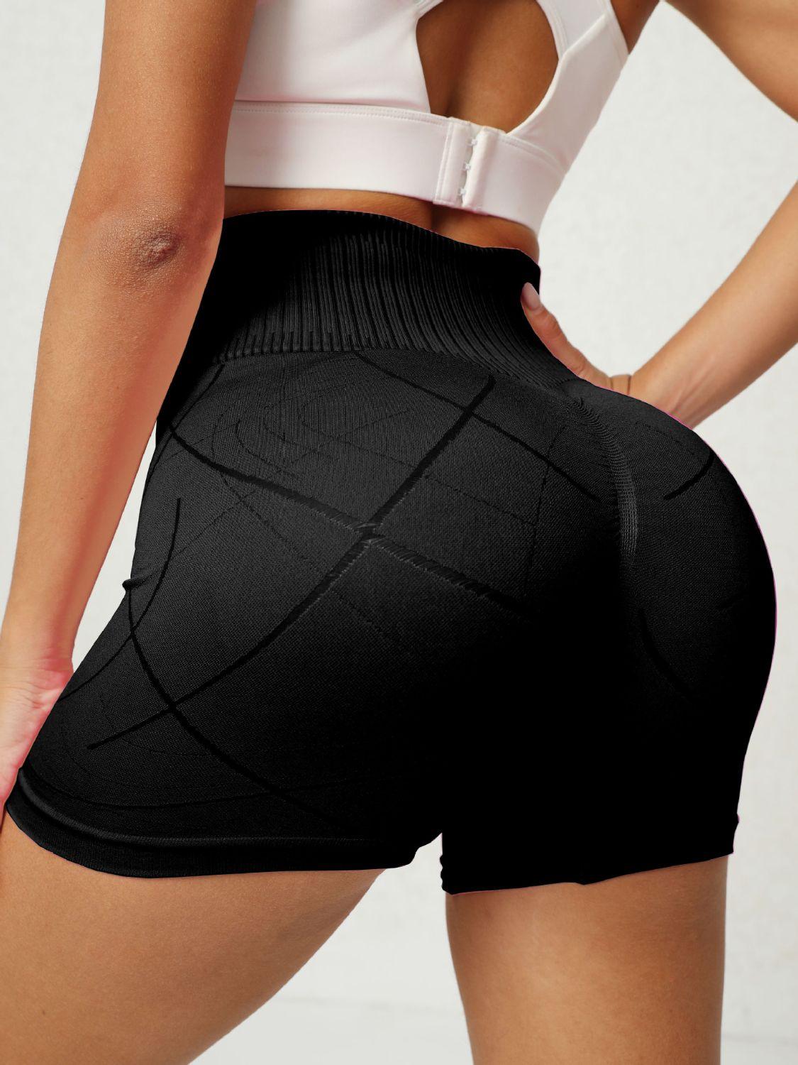 High Waist Active Shorts - Clothes For Her Online Store