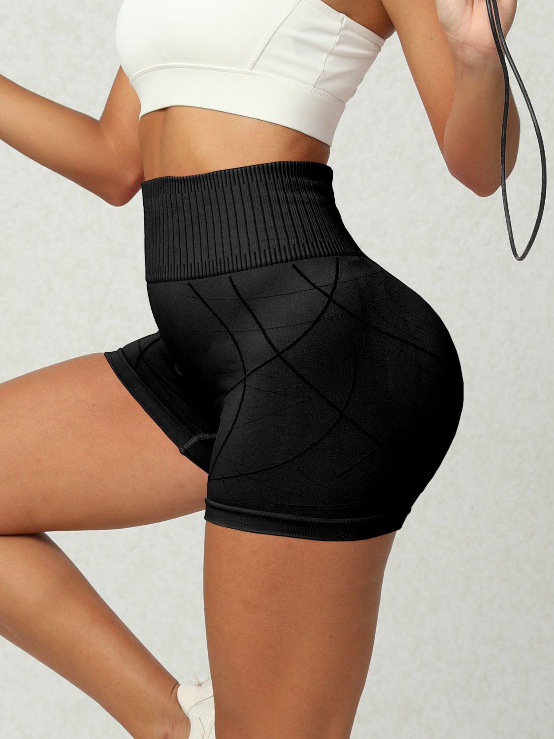 High Waist Active Shorts - Clothes For Her Online Store