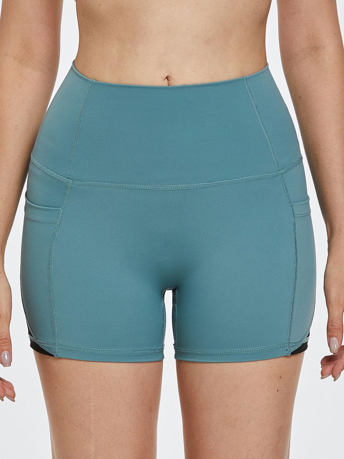 High Waist Active Shorts - Clothes For Her Online Store