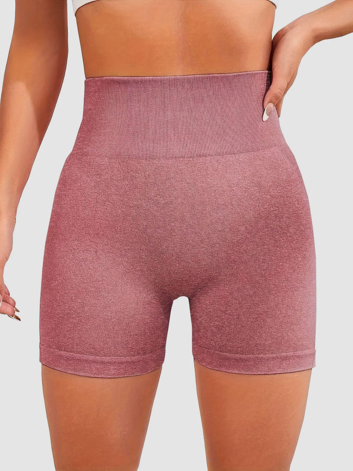 High Waist Active Shorts - Clothes For Her Online Store