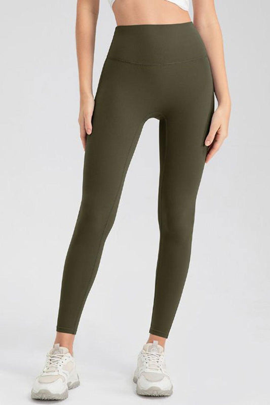 High Waist Skinny Active Pants - Clothes For Her Online Store