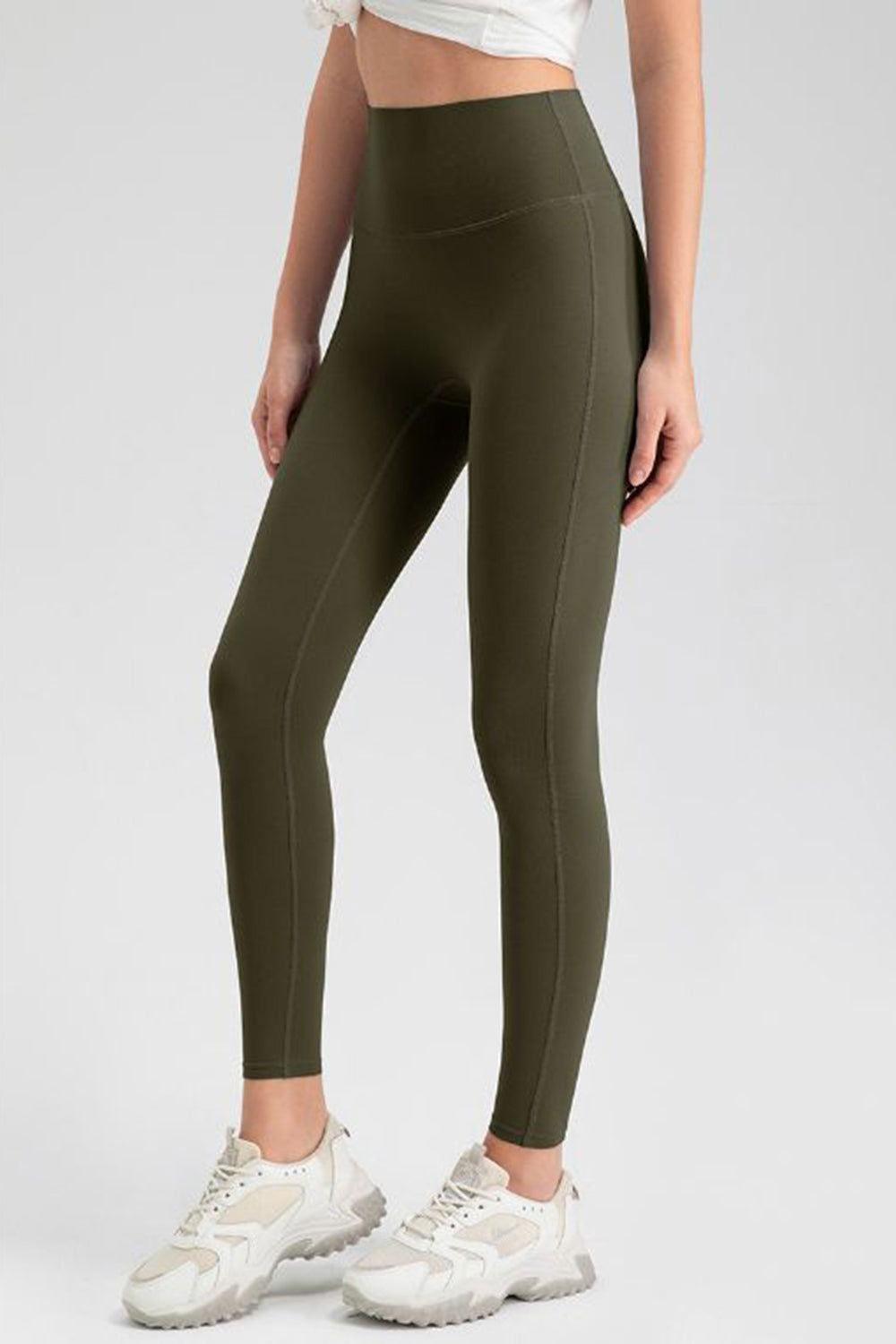 High Waist Skinny Active Pants - Clothes For Her Online Store
