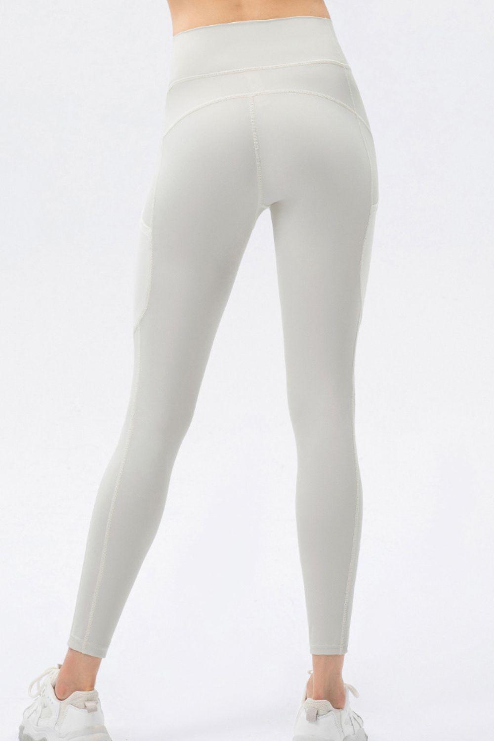 High Waist Slim Fit Long Sports Pants - Clothes For Her Online Store