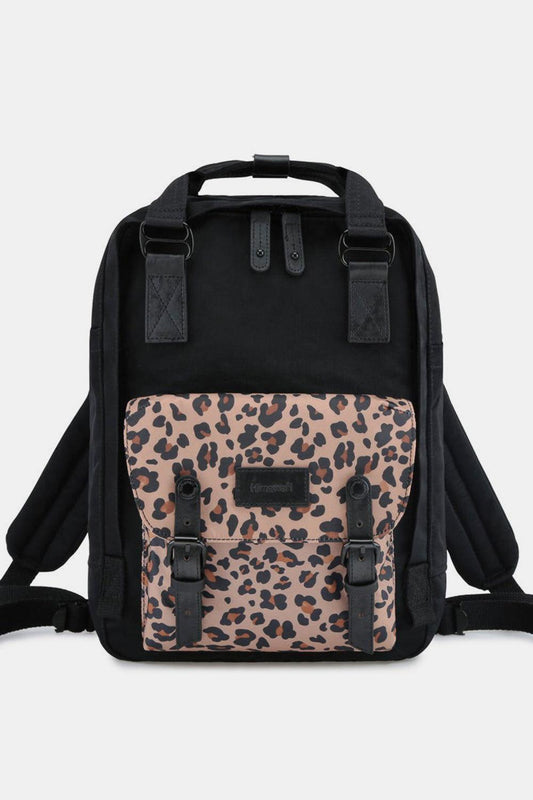 Himawari Contrast Waterproof Nylon Backpack Bag - Clothes For Her Online Store