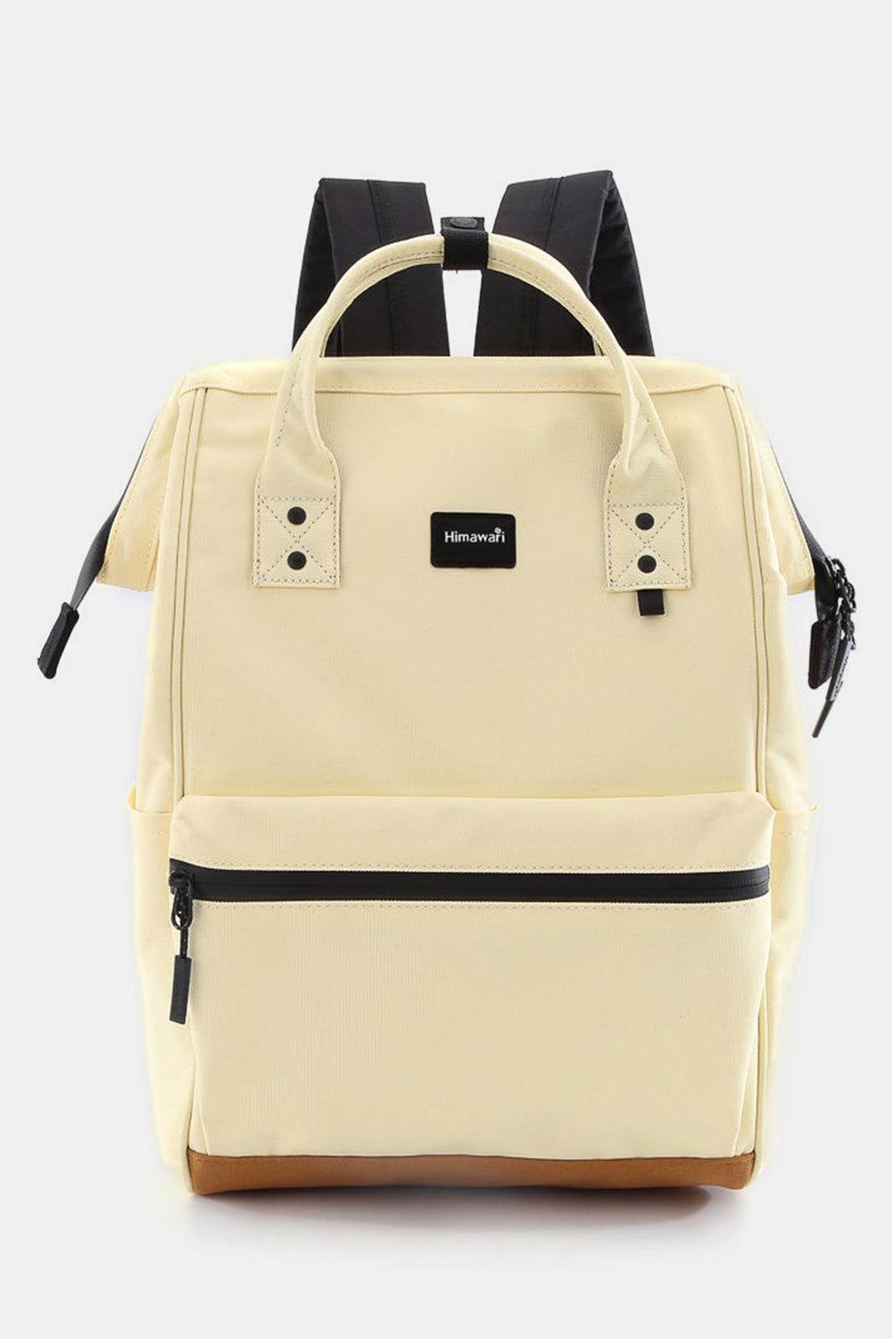 Himawari Waterproof Canvas Travel Backpack Bag with USB Port - Clothes For Her Online Store