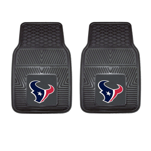 NFL 2-PC VINYL CAR MAT SET