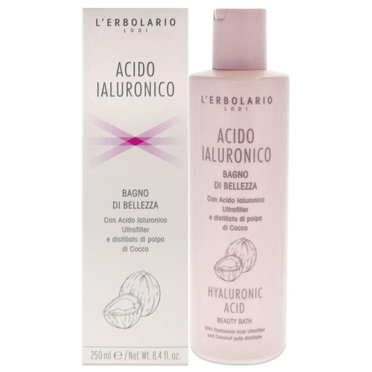 Hyaluronic Acid Beauty Bath by Lerbolario for Unisex - 8.4 oz Shower Gel - Clothes For Her Online Store