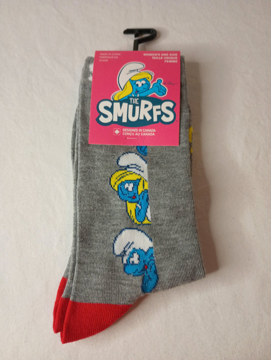 THE SMURFS Crew SocksClothes For Her Online Store