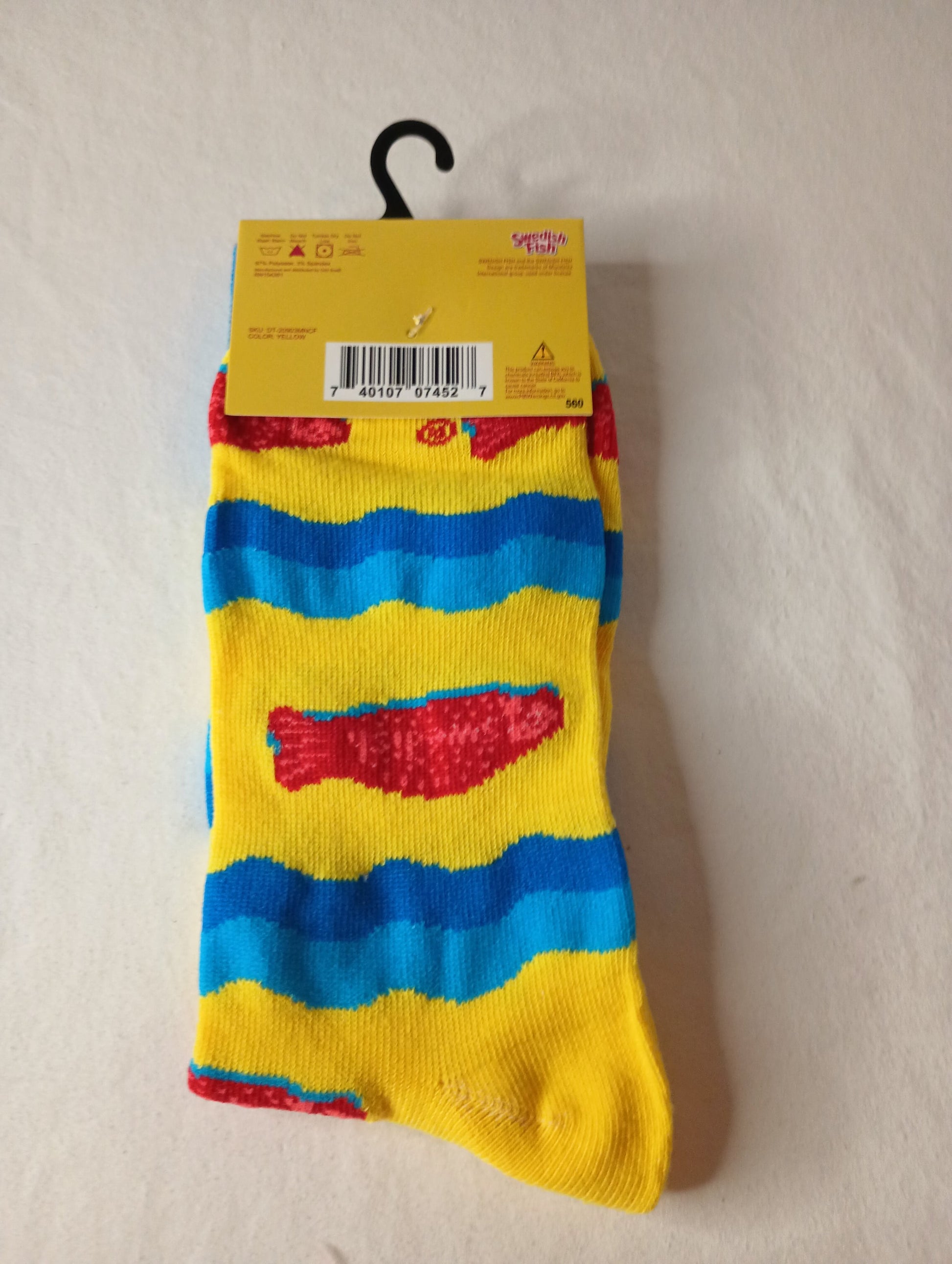 Swedish Fish Crew Socks