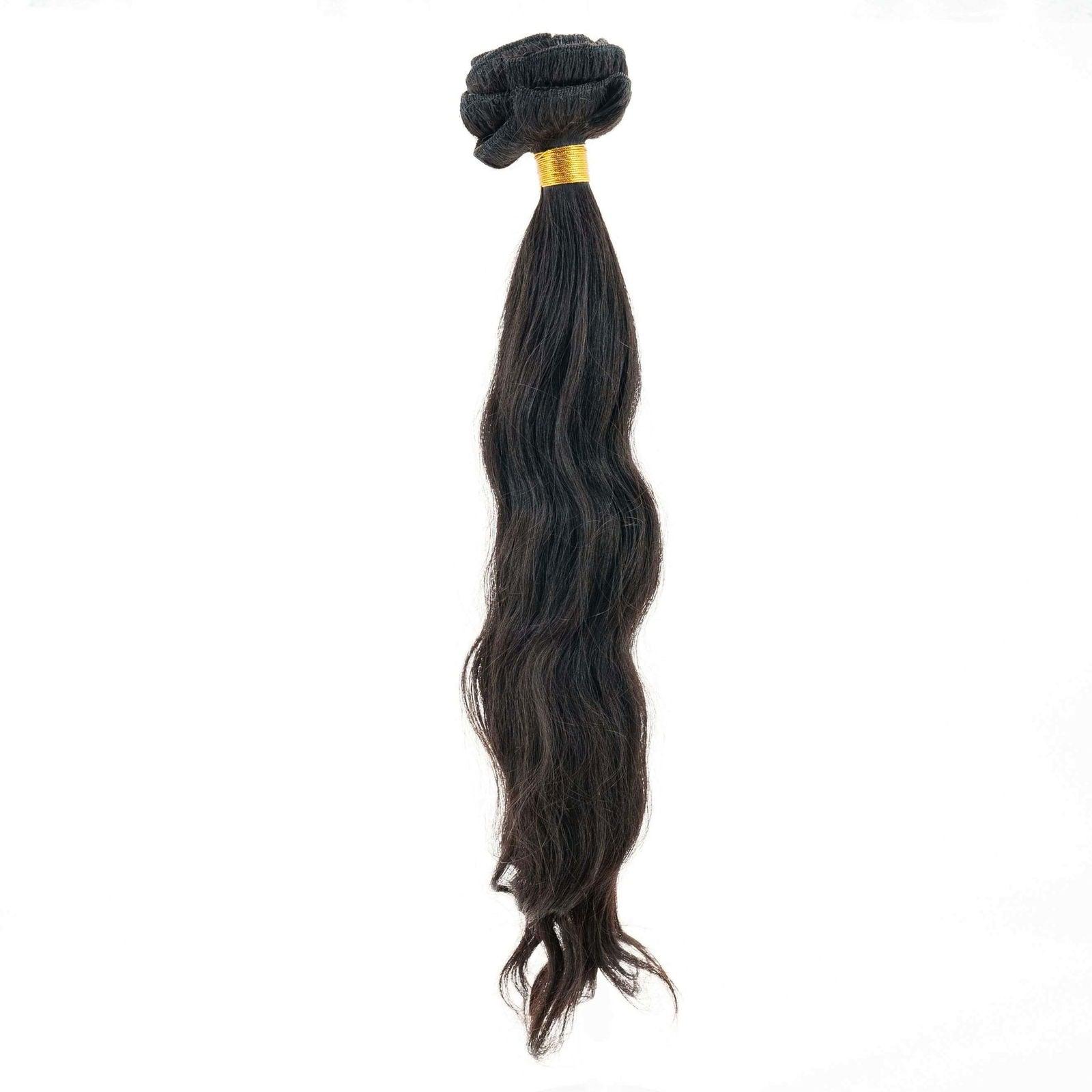Indian Curly Natural Black Clip-In Extensions - Clothes For Her Online Store