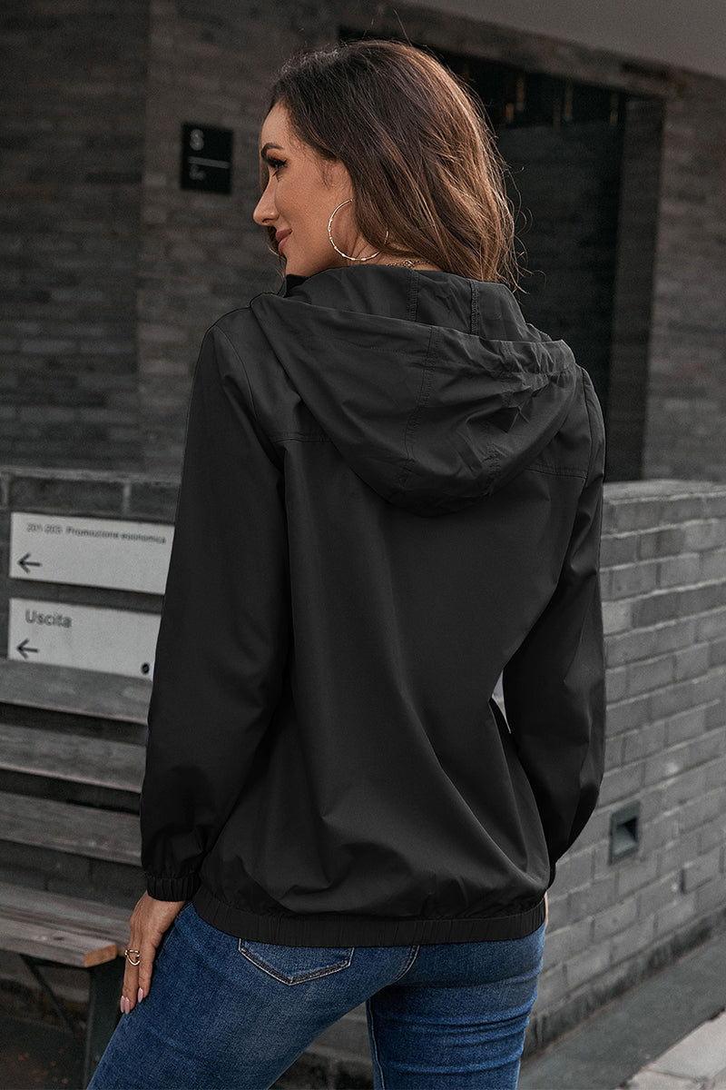 Ivy Lane Button-Down Long Sleeve Sports Jacket - Clothes For Her Online Store