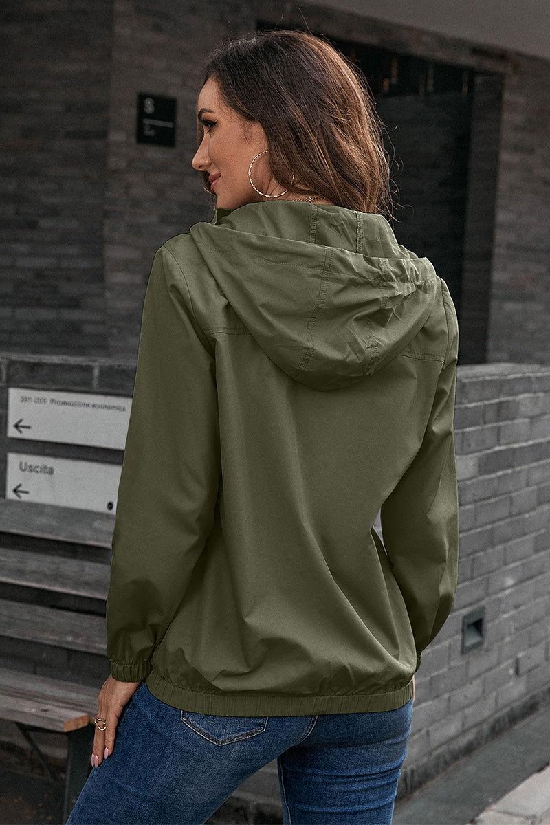 Ivy Lane Button-Down Long Sleeve Sports Jacket - Clothes For Her Online Store