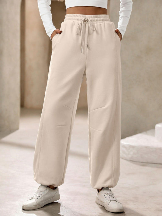Ivy Lane Drawstring Joggers with Pockets - Clothes For Her Online Store