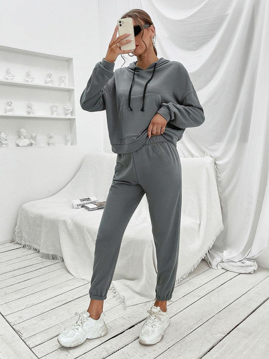 Ivy Lane Sports Hoodie and Joggers Set - Clothes For Her Online Store