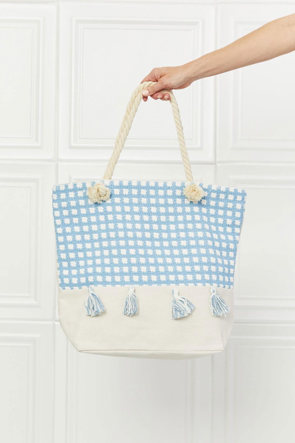 Justin Taylor Picnic Date Tassel Tote Bag - Clothes For Her Online Store