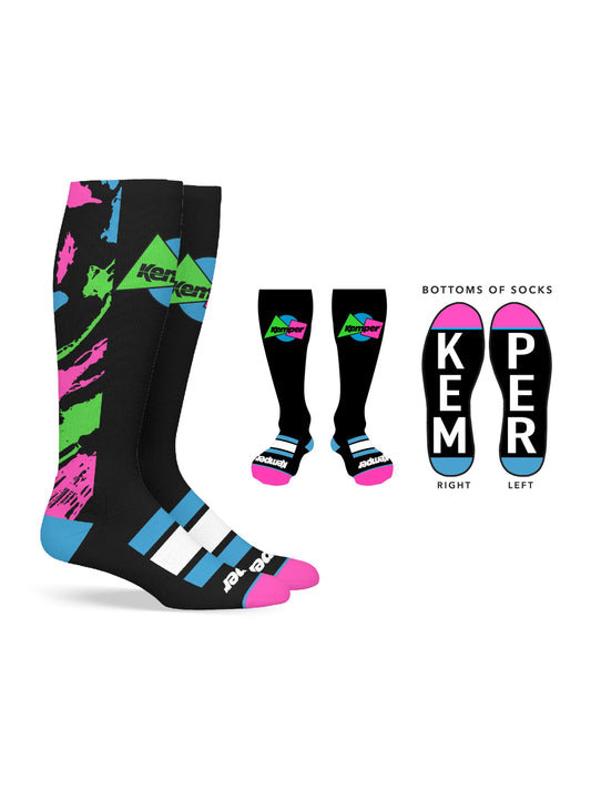 Kemper Snowboards Rampage Knee Snowboard SockClothes For Her Online Store