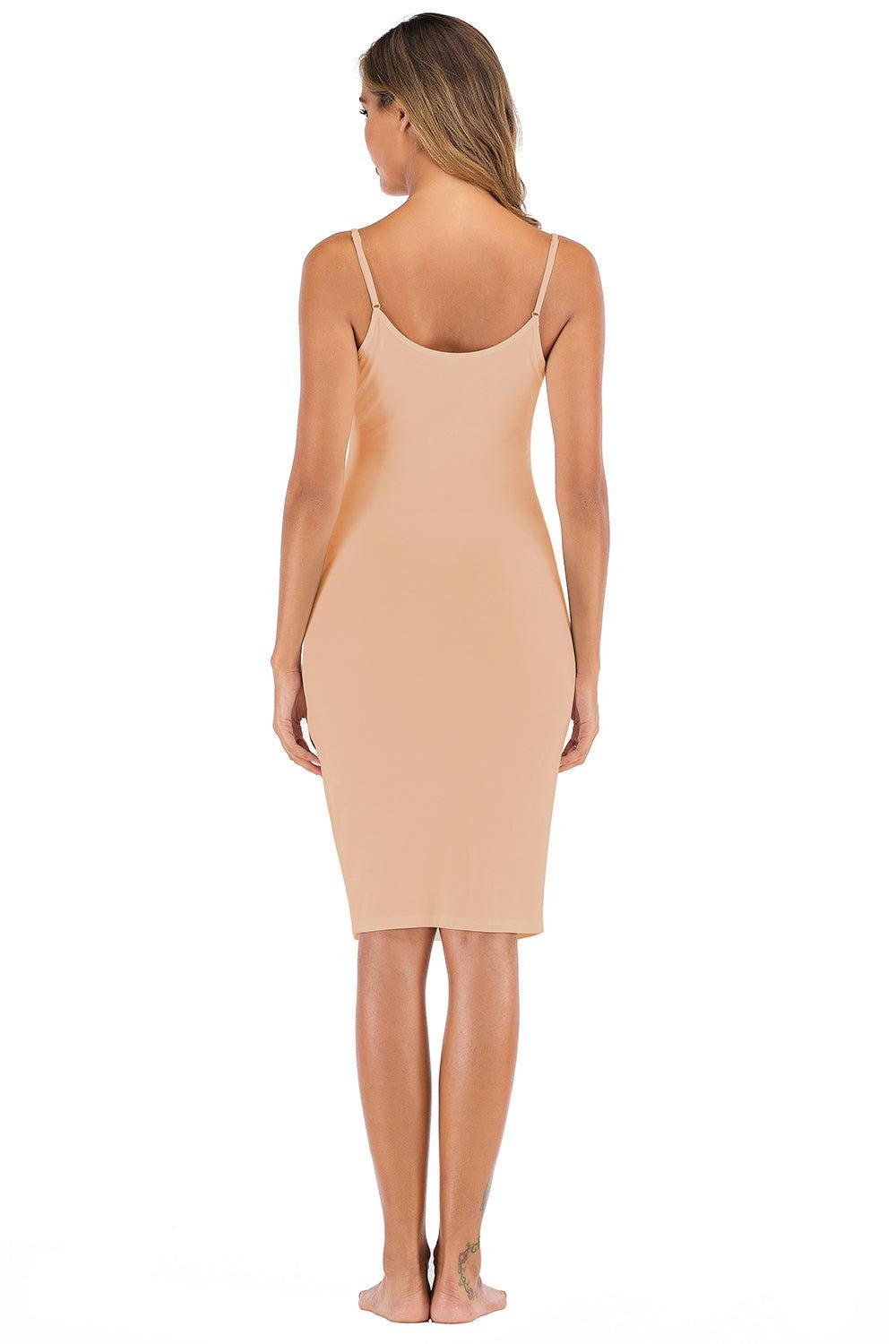 Lace Detail V-Neck Spaghetti Strap Lounge Dress - Clothes For Her Online Store