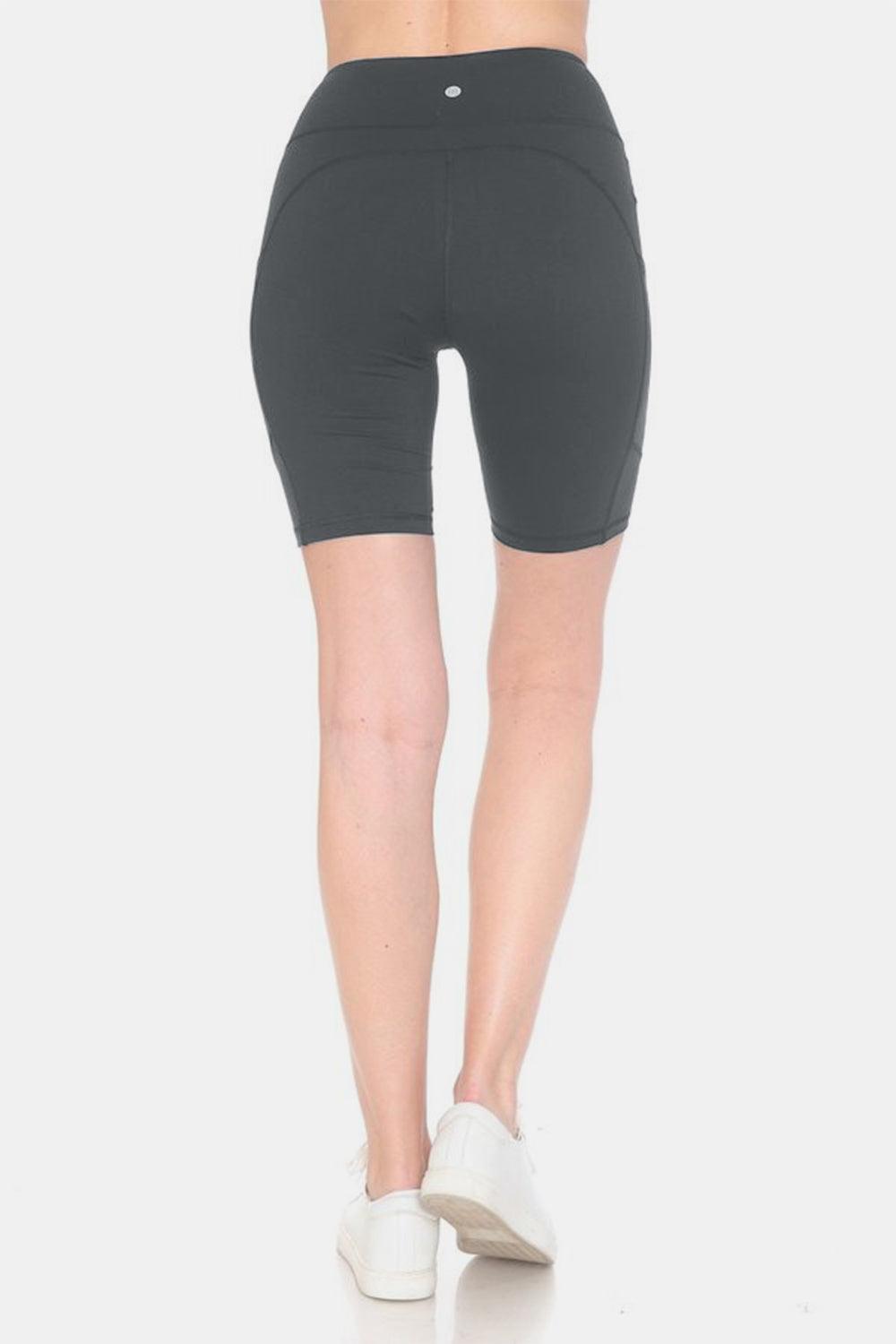 Leggings Depot Full Size High Waist Active Shorts - Clothes For Her Online Store