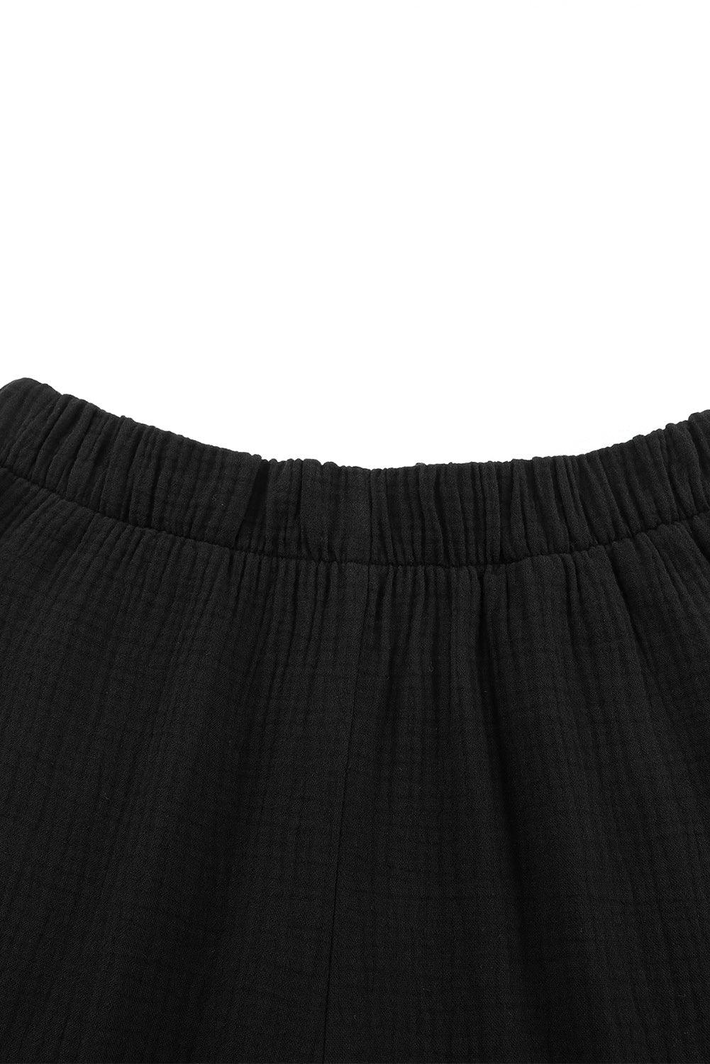 Long Flare Pants with Pocket - Clothes For Her Online Store