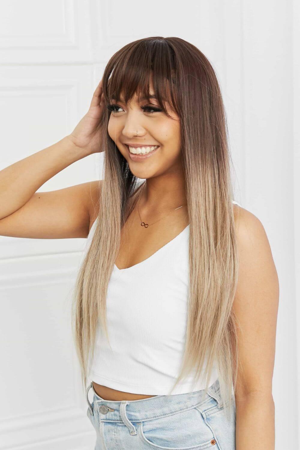 Long Straight Synthetic Wigs 26'' - Clothes For Her Online Store