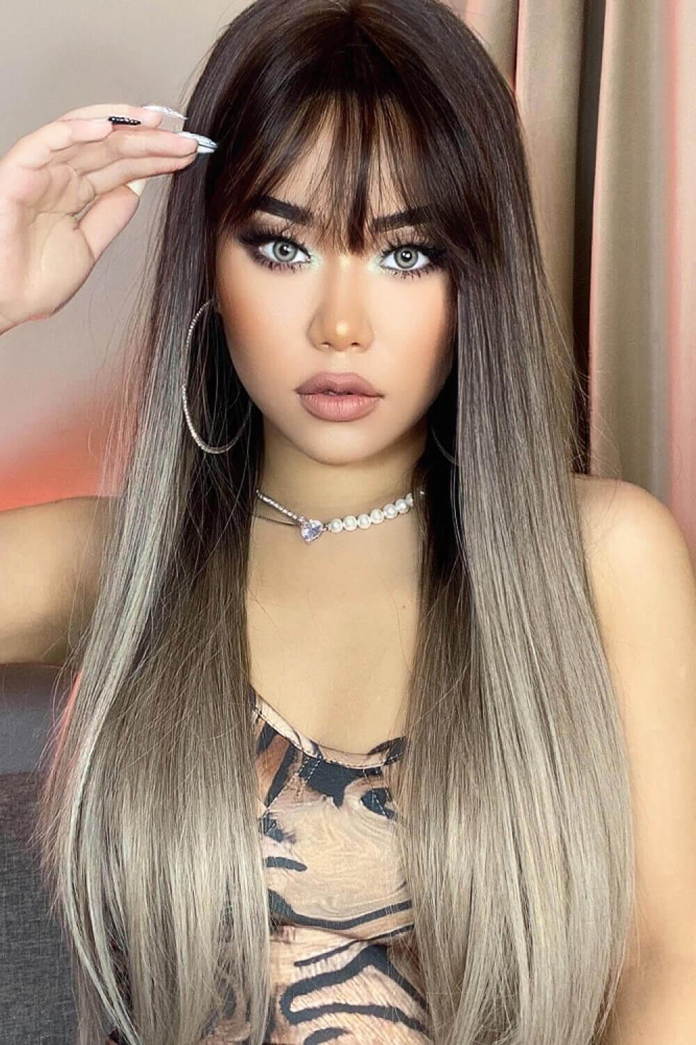 Long Straight Synthetic Wigs 26'' - Clothes For Her Online Store