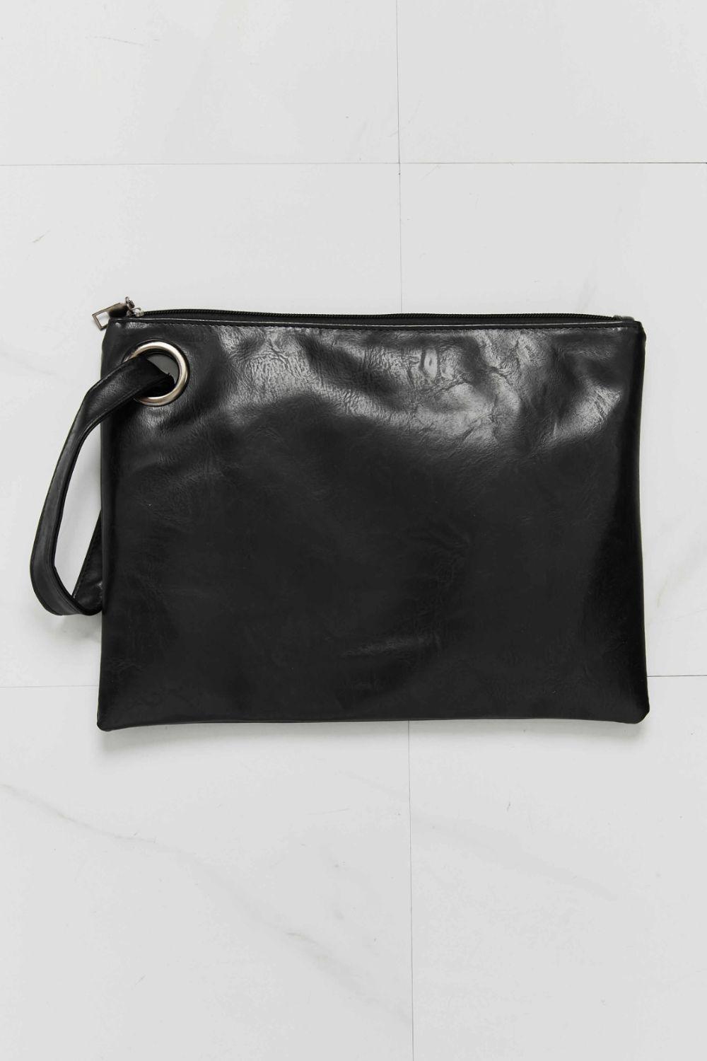 Looking At You PU Leather Wristlet - Clothes For Her Online Store
