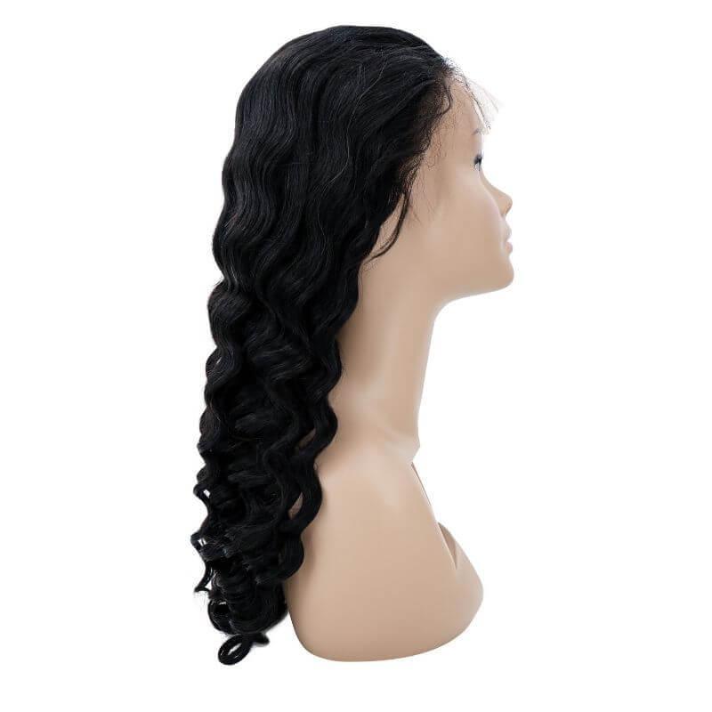 Loose Wave 13x4 Transparent Lace Front Wig - Clothes For Her Online Store