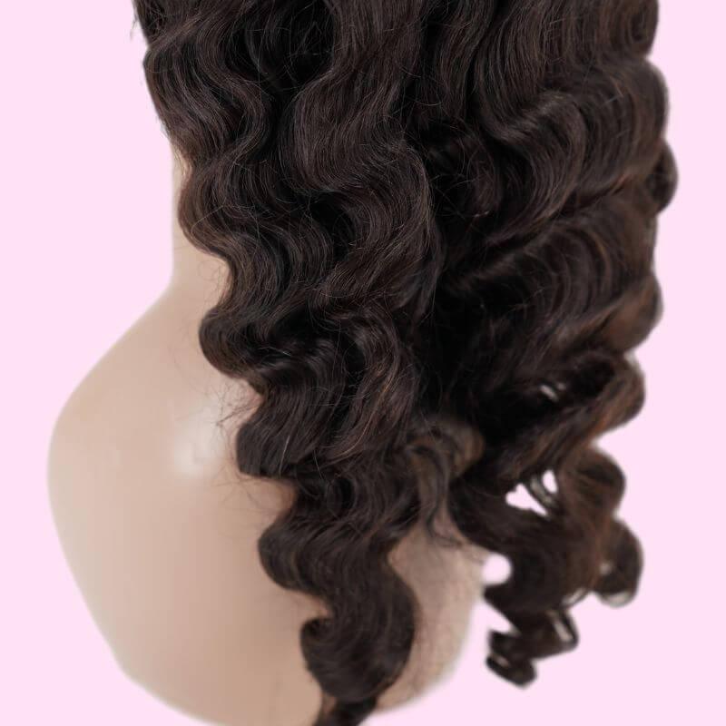 Loose Wave 13x4 Transparent Lace Front Wig - Clothes For Her Online Store