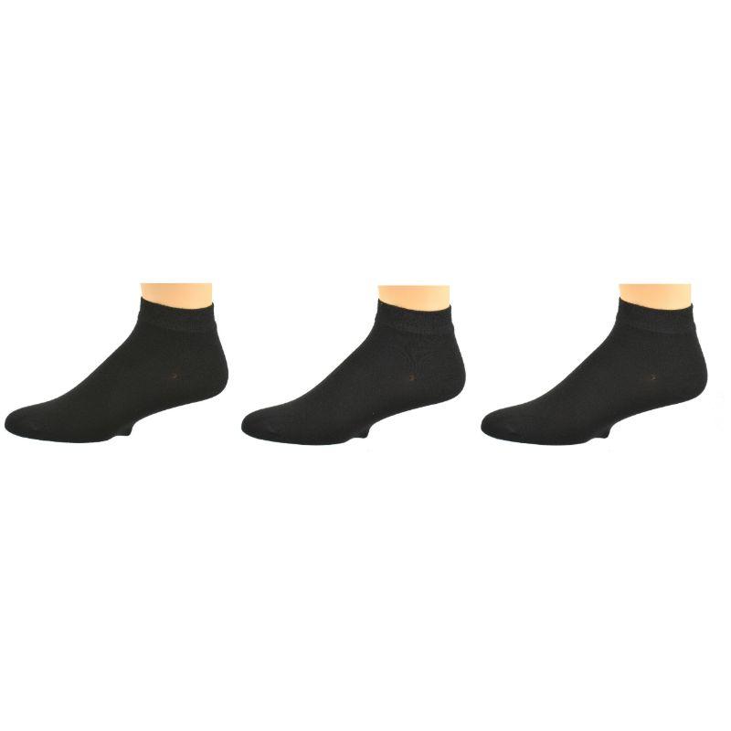 Low Quarter Hi Performance Bamboo Socks 3 Pair Pack