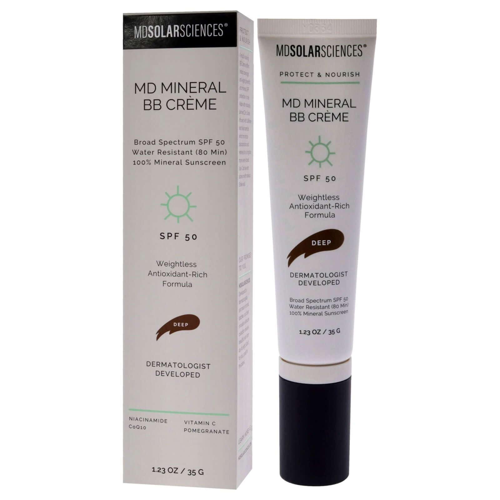MD Mineral BB Cream SPF 50 - Deep by MDSolarSciences for Women - 1.23 oz Makeup - Clothes For Her Online Store