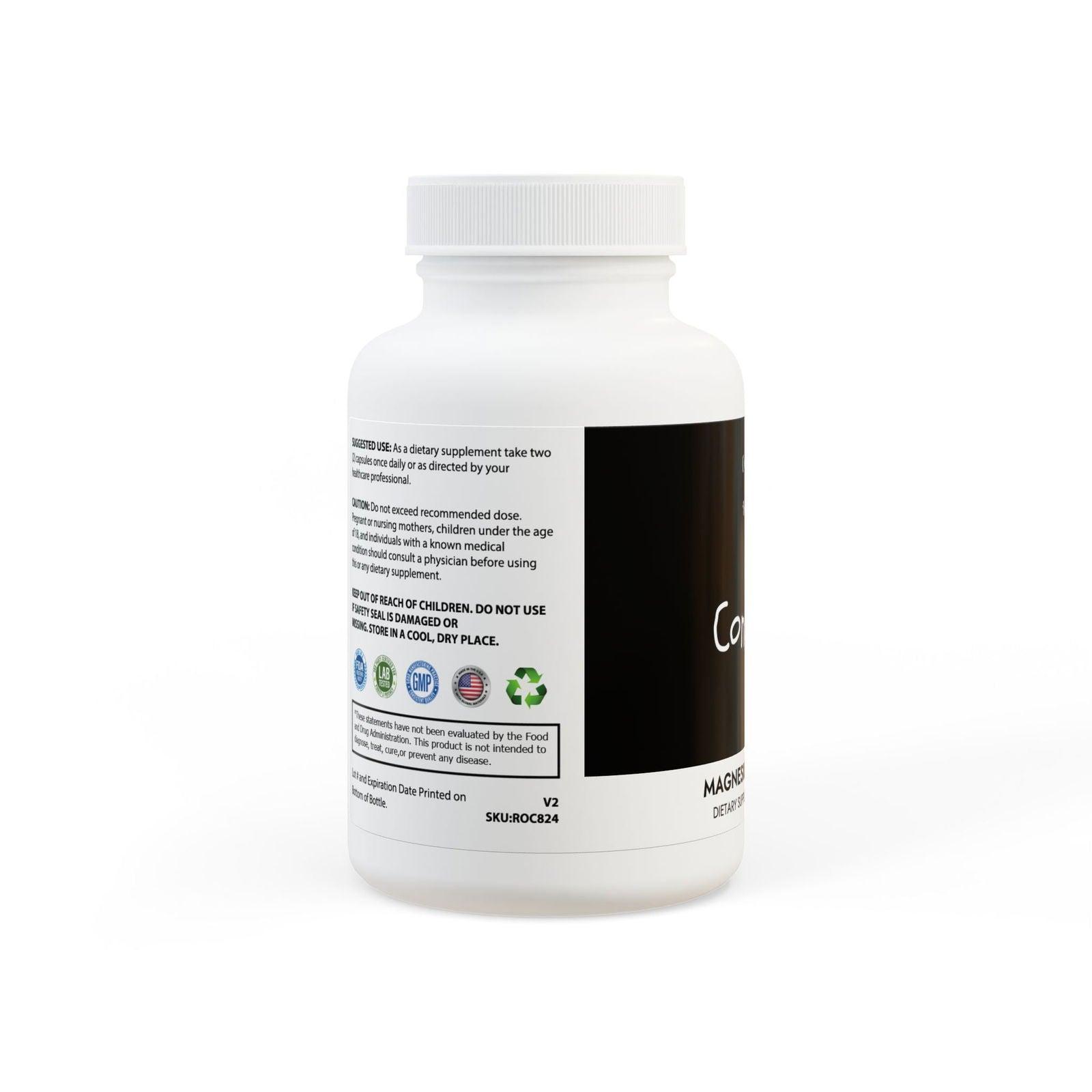 Magnesium Glycinate Supplement (60 Capsules) - Clothes For Her Online Store