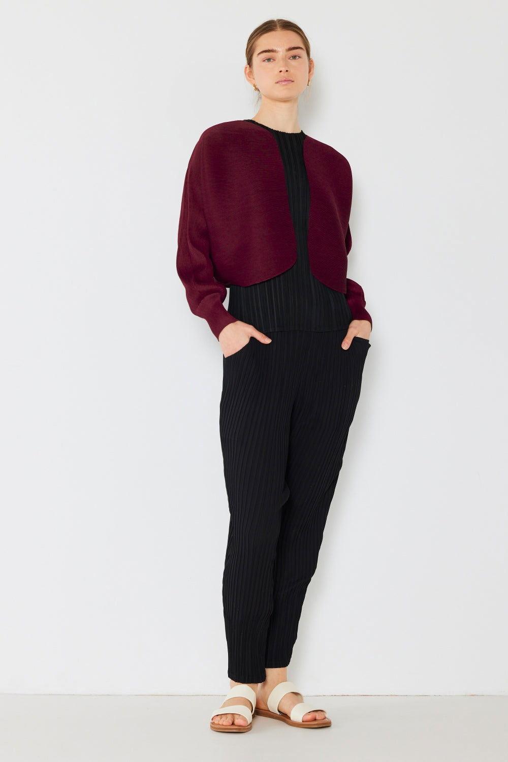 Marina West Swim Pleated Relaxed-Fit Slight Drop Crotch Jogger - Clothes For Her Online Store