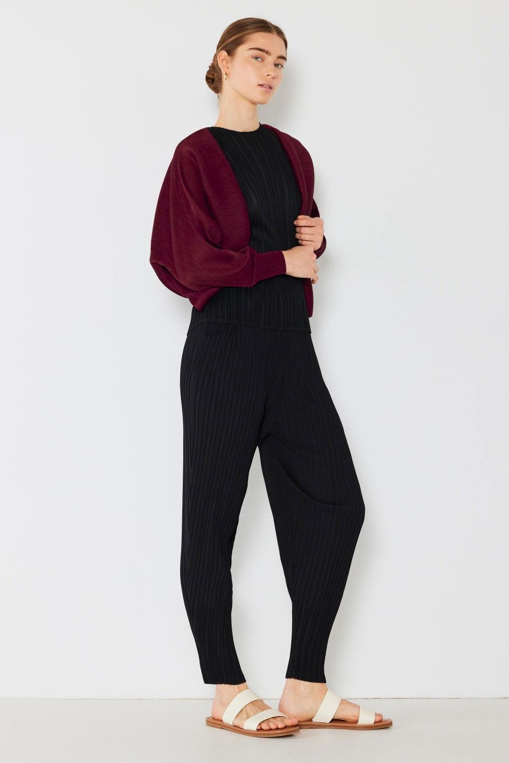Marina West Swim Pleated Relaxed-Fit Slight Drop Crotch Jogger - Clothes For Her Online Store
