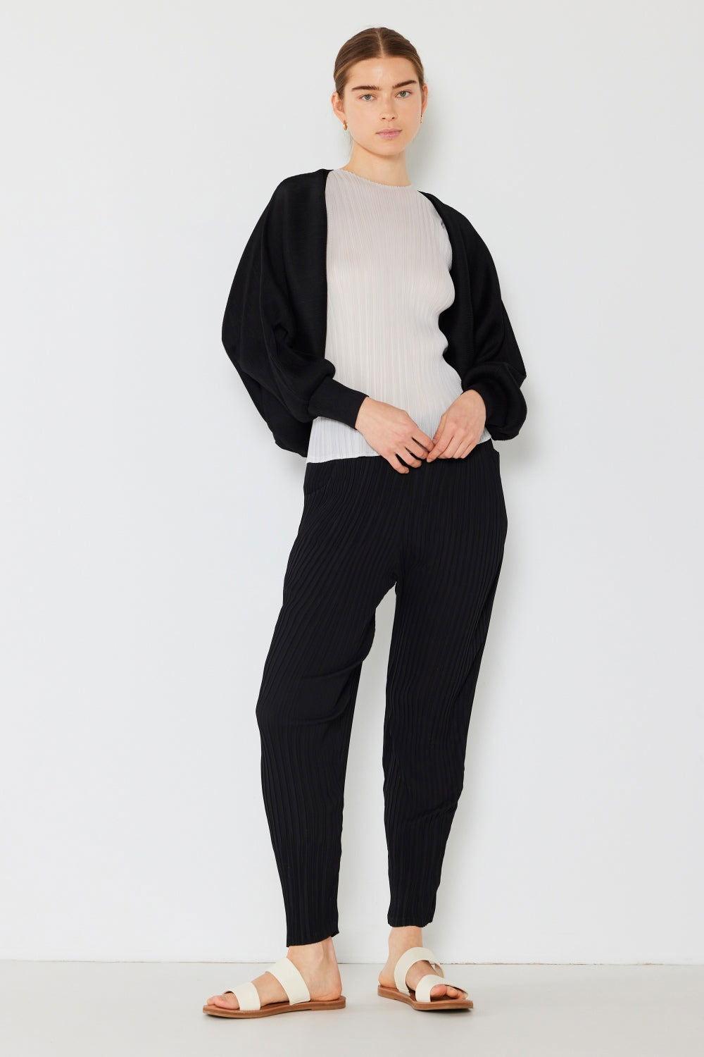 Marina West Swim Pleated Relaxed-Fit Slight Drop Crotch Jogger - Clothes For Her Online Store