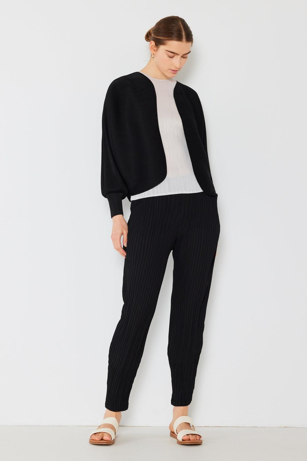 Marina West Swim Pleated Relaxed-Fit Slight Drop Crotch Jogger - Clothes For Her Online Store