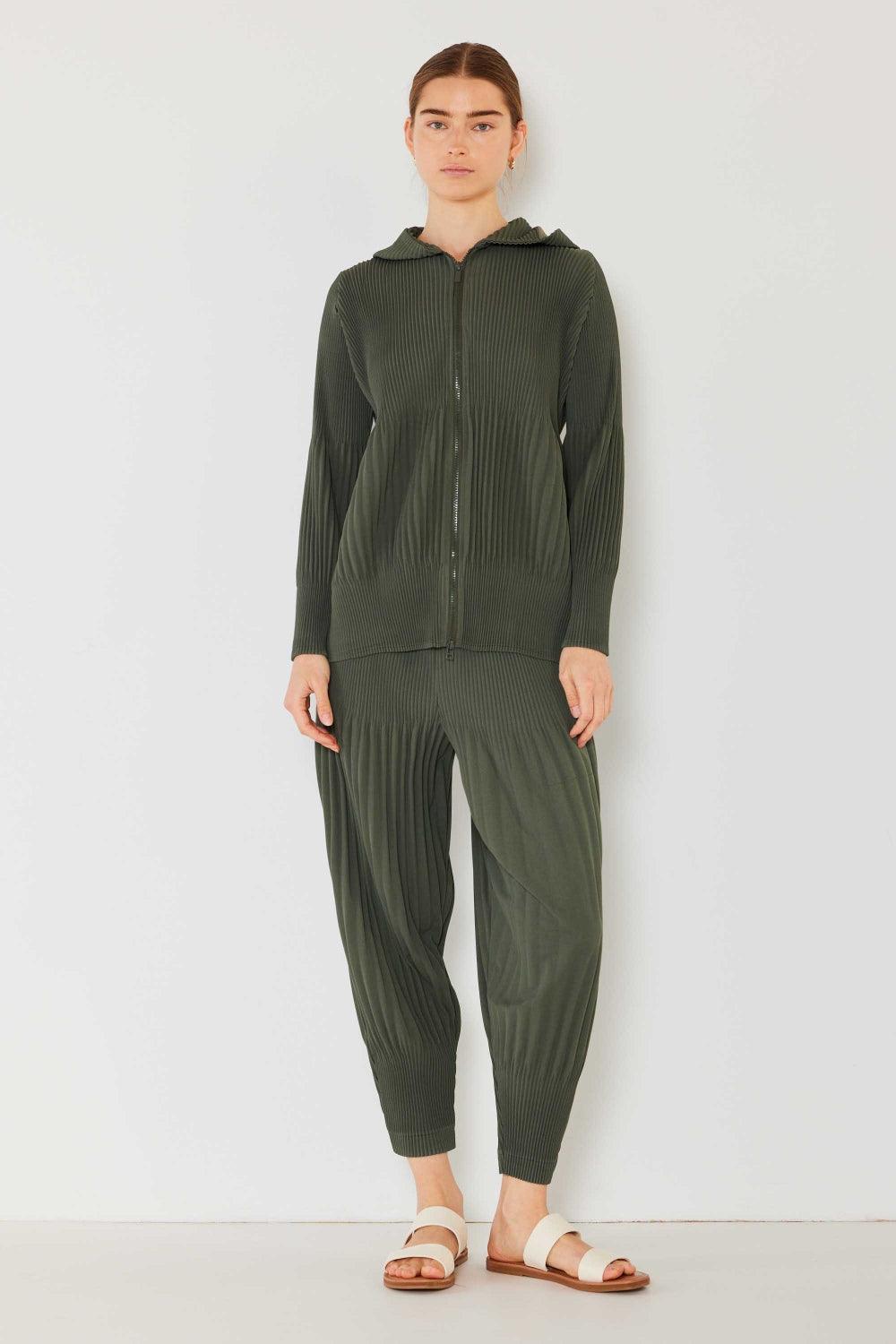 Marina West Swim Pleated Unisex Aladdin Plisse Pants - Clothes For Her Online Store