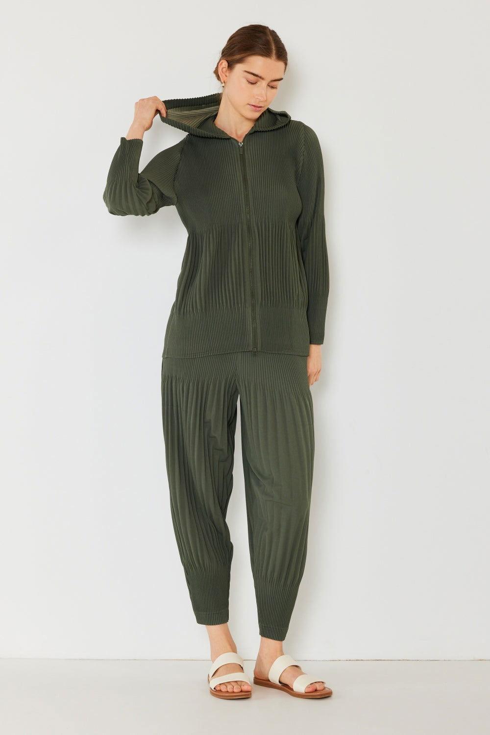 Marina West Swim Pleated Unisex Aladdin Plisse Pants - Clothes For Her Online Store