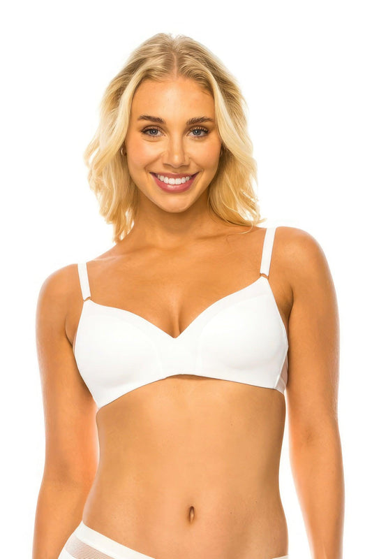 Mesh Band No Wire Bra - Clothes For Her Online Store