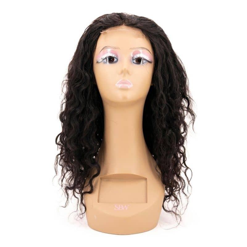 Messy Curl 4x4 Transparent Closure Wig - Clothes For Her Online Store