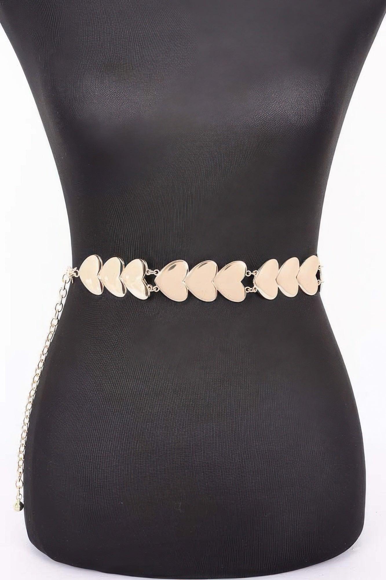 Metal Chain Belt - Clothes For Her Online Store