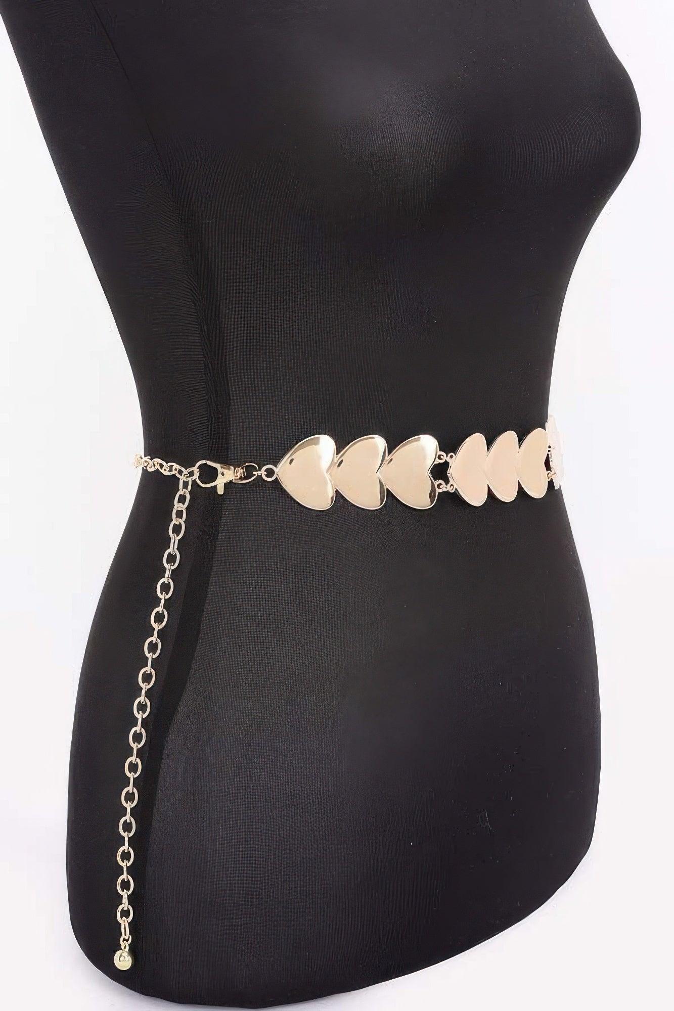 Metal Chain Belt - Clothes For Her Online Store