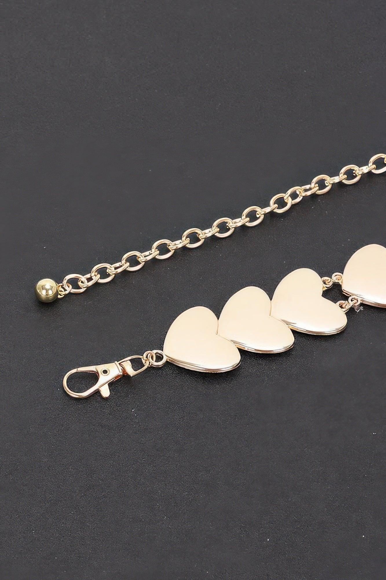 Metal Chain Belt - Clothes For Her Online Store