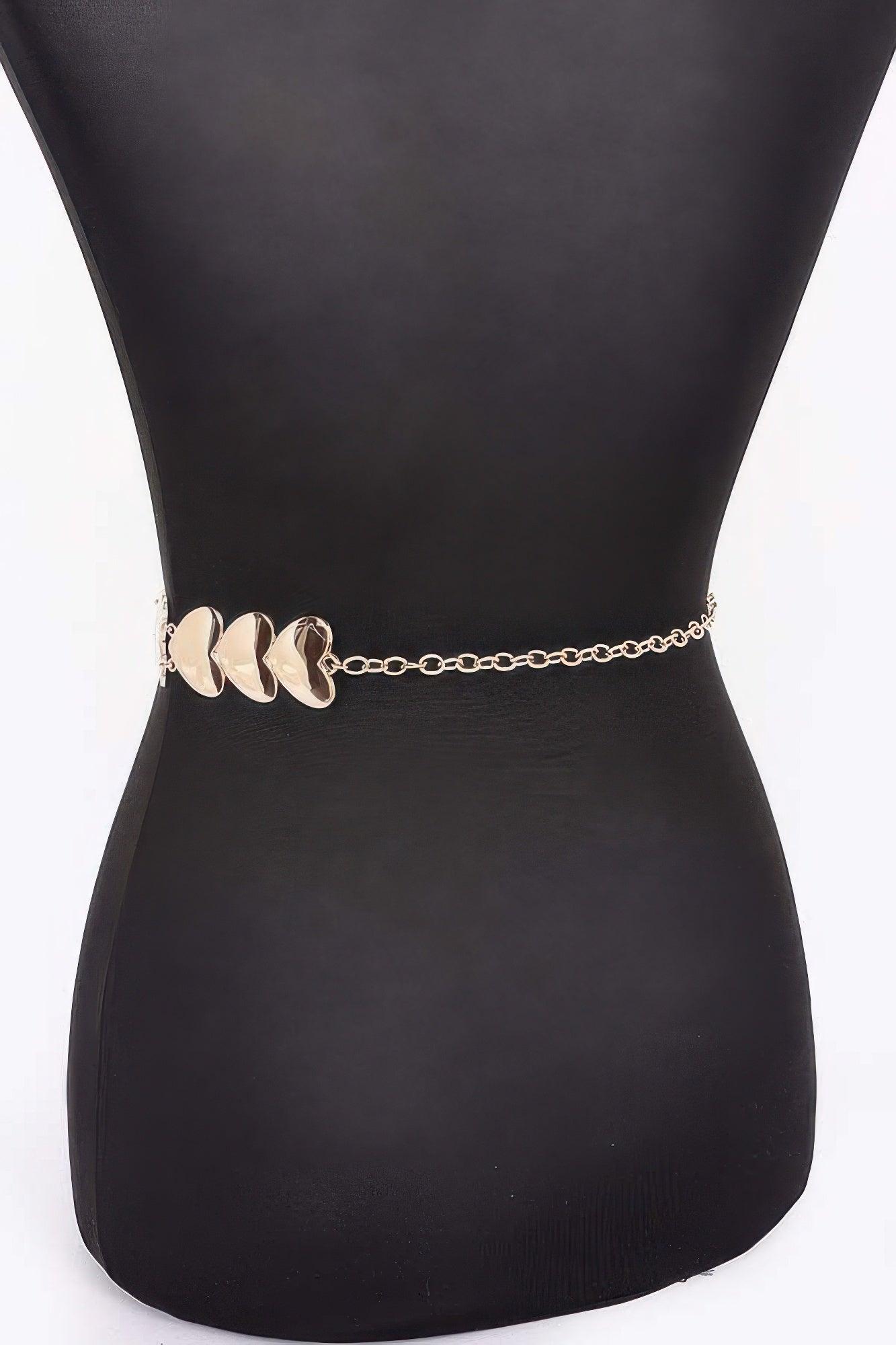Metal Chain Belt - Clothes For Her Online Store