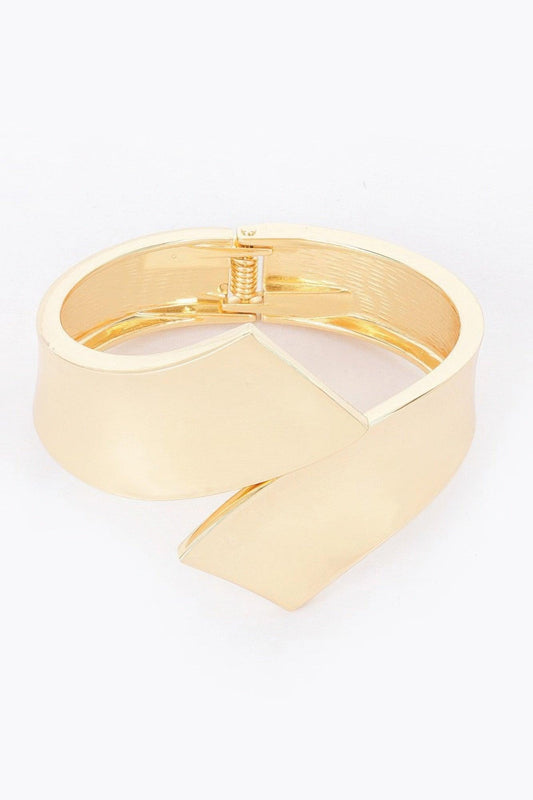 Metal Spring Hinge Bracelet - Clothes For Her Online Store